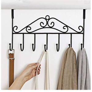 Sturdy Over the Door Hanger Rack – Space-Saving Heavy-Duty Hook Organizer for Coats, Towels, Bags | No Drilling, Easy Install | Perfect for Bedroom, Bathroom, Office