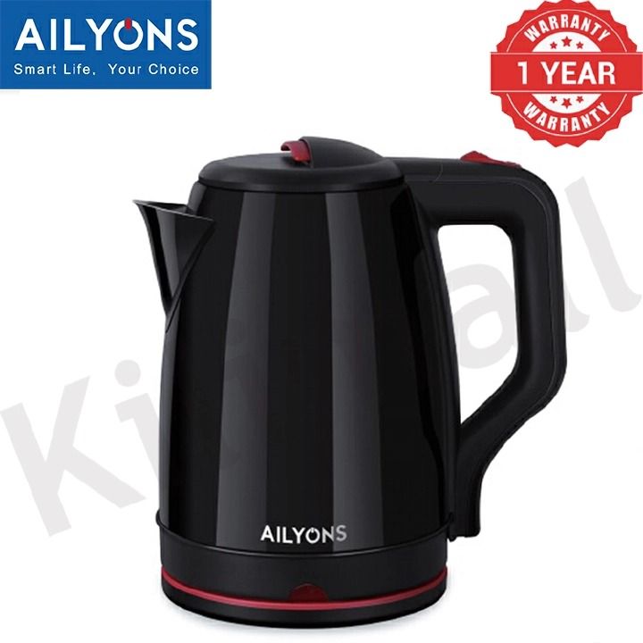AILYONS/LYONS FK-0310 2.2L High Quality Cordless Stainless Steel Electric Kettle – Fast Boiling, Auto Power-Off & Boil-Dry Protection, Durable and Stylish for Home & Office 【HOT】