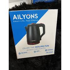 AILYONS/LYONS FK-0310 2.2L High Quality Cordless Stainless Steel Electric Kettle – Fast Boiling, Auto Power-Off & Boil-Dry Protection, Durable and Stylish for Home & Office 【HOT】