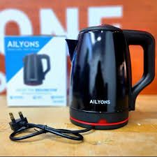 AILYONS/LYONS FK-0310 2.2L High Quality Cordless Stainless Steel Electric Kettle – Fast Boiling, Auto Power-Off & Boil-Dry Protection, Durable and Stylish for Home & Office 【HOT】