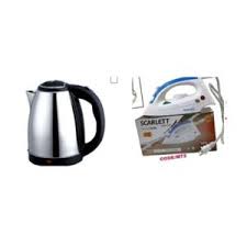 AILYONS HD-198A Electric Dry Iron Box – Smooth Wrinkles, Fast Heating, Durable & Efficient, Comes with FREE 2L EUROCHEF Electric Kettle