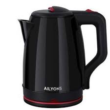AILYONS Electric Kettle 2.0L Water Heater & Boiler Jug – Rapid Boil, Rust-Resistant Stainless Steel, Auto Shut-Off, Comfortable Grip, Durable and Safe for Home or Office