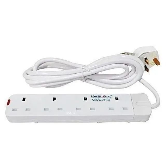 AILYONS Electric Kettle + Free 4-Way Extension Cable – Coil-Less Water Heater & Boiler Jug, Fast Boil, Stainless Steel, Durable & Convenient Home Appliance Set