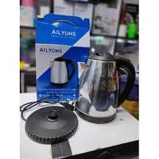 AILYONS Electric Automatic Switch-Off Water Kettle – Fast Boiling, Energy Efficient & Safe Stainless Steel Hot Water Boiler – BEST QUALITY Household Essential