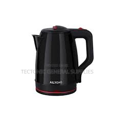 AILYONS 2.2L Electric Water Kettle + FREE 4-Way Power Extension – Cordless Stainless Steel Kettle with 1500–2200W Fast Boiling, Auto Shut-Off & Boil-Dry Protection