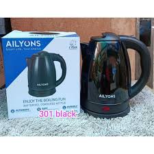 AILYONS FK-0301 1.8L Electric Heater Jug – 1500W Fast Boil Kettle, Voltage AC 220V-240V 50Hz, Durable Stainless Steel Body, Auto Shut-Off, BEST VALUE & BEST QUALITY