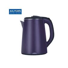 AILYONS FK-0308 Stainless Steel 2.2L Electric Kettle + Free Gift – Fast Boil, Durable & Convenient Home Appliance Bundle
