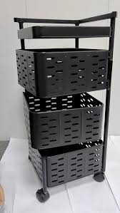 Metallic 5 Layer Fruits and Vegetable Rack – Sturdy Kitchen Storage Organizer for Fruits, Vegetables, and Pantry Essentials, Space-Saving Home Kitchen Shelf with Durable Multi-Tier Design