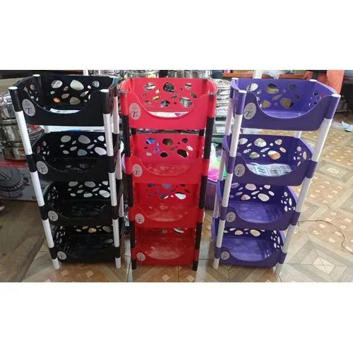 Vegetable Rack Storage Organizer Multi-Layer Kitchen Pantry Stand for Fruits, Vegetables, Bottles, and Cans Durable Removable Assembly