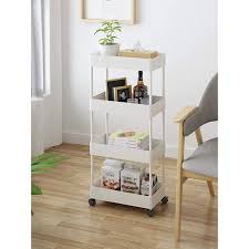 4-Layer Multipurpose Kitchen and Room Fruit Rack Organizer, Detachable Iron Storage Basket, Minimalist Design for Fruits, Vegetables, and Household Items