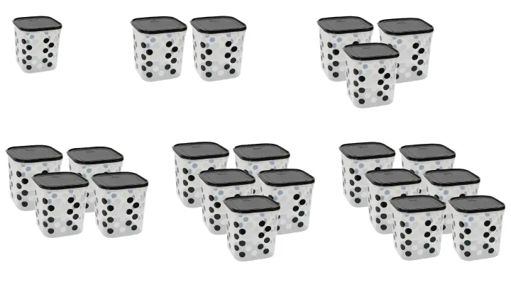 Kenpoly Square Food Container 11 Litres FoodMate No.8 – Durable, Airtight Storage Solution for Kitchen, Pantry & Bulk Food Organization