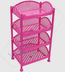 Kenpoly 4-Tier Stainless Steel Dish Rack – Space-Saving, Durable Kitchen Organizer for Plates, Cups & Utensils, Easy Assembly and Quick Disassembly