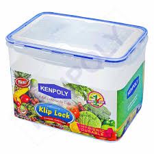 Kenpoly Heavy-Duty Plastic Klip Lock Airtight Home Storage Container – Secure Seal Food Keeper for Kitchen, Pantry & Fridge Organization