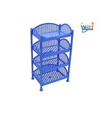 Heavy plastic Kenpoly Ezee Kitchen and Home Trolley Organizer – Durable, Multi-Purpose Storage Cart for Kitchen, Bathroom, Living Room, and Household Organization
