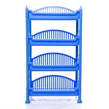 Heavy plastic Kenpoly Ezee Kitchen and Home Trolley Organizer – Durable, Multi-Purpose Storage Cart for Kitchen, Bathroom, Living Room, and Household Organization