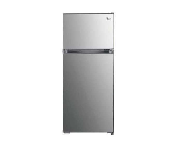 Roch RFR-160DT-B Double Door Fridge, 126L - Silver (1YR WRTY)