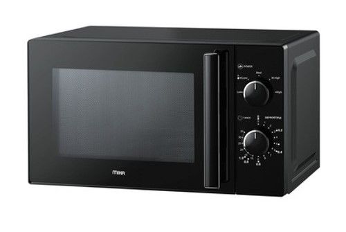 Mika 20L Manual Microwave, 700W, Black
