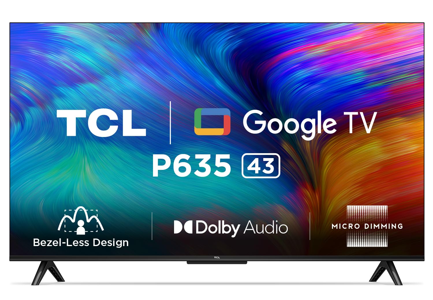 TCL 43P635, 43" Inch 4K UHD HDR Smart Android TV