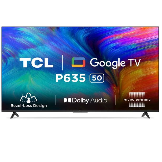 TCL 50P635, 50" Inch 4K UHD HDR Smart Android TV