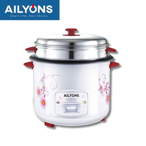 AILYONS RCX-22B01 Deluxe 2.2L Automatic Electric Rice Cooker 3 In 1 (1YR WRTY)