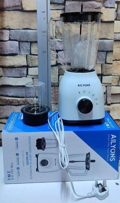 AILYONS HD-199A  Dry Iron Box + 1.5L Ailyons 2 In 1 Blender