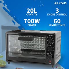 TODAY ONLY!! AILYONS 20L Baking Electric Oven