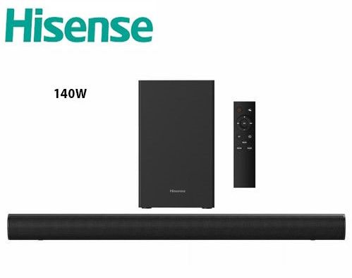 Hisense HS1800 - 140W, 2.1 Channel Soundbar