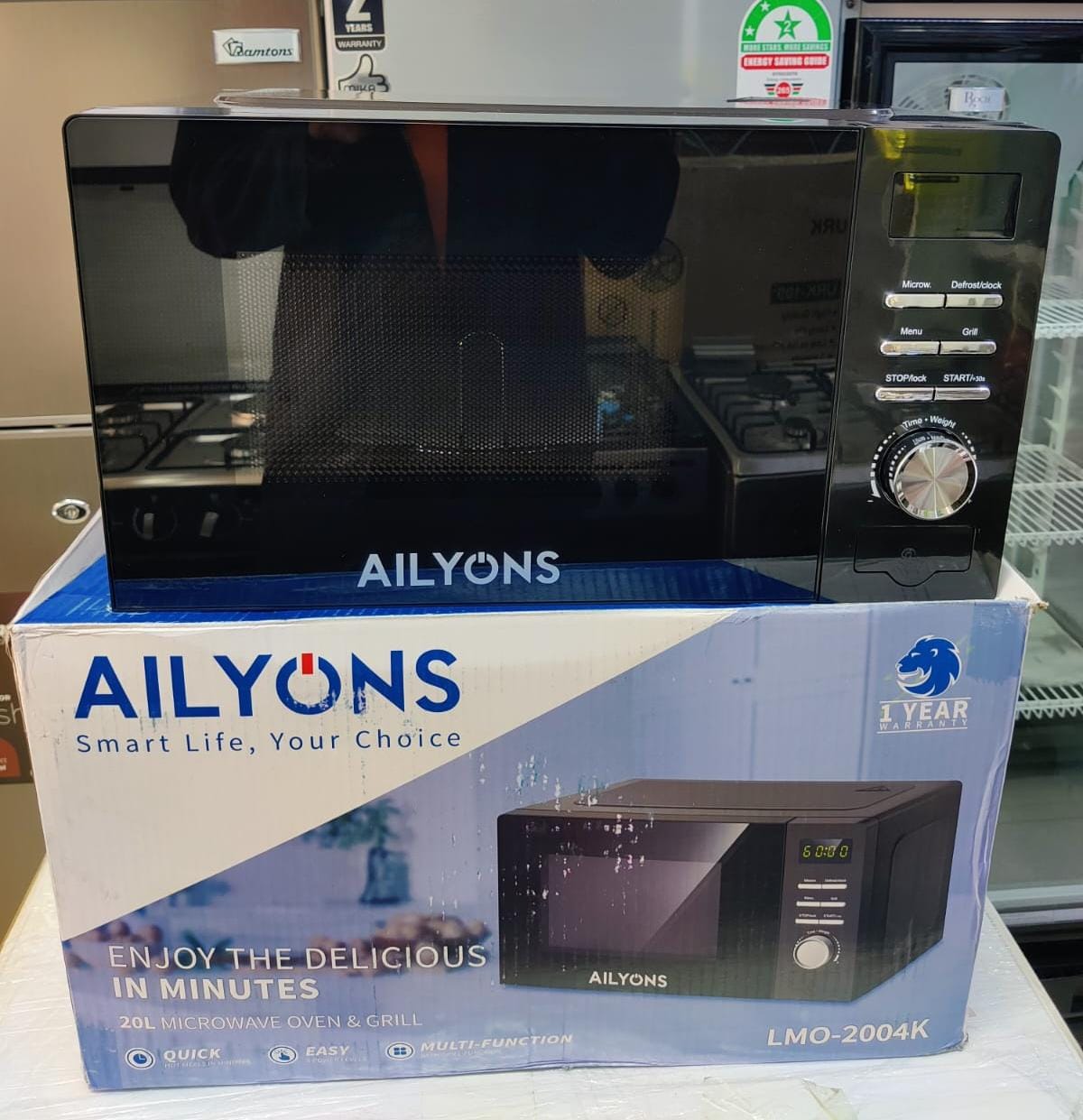 TODAY'S OFFER!! AILYONS 20L Digital Microwave oven with Grill