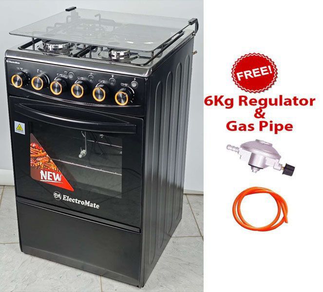 TODAY'S SALE!! ELECTROMATE 50*55, 3G +1E, ELECTRIC OVEN Free Standing Cooker