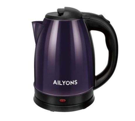 AILYONS 2L  Stainless Steel Electric Kettle + Extension