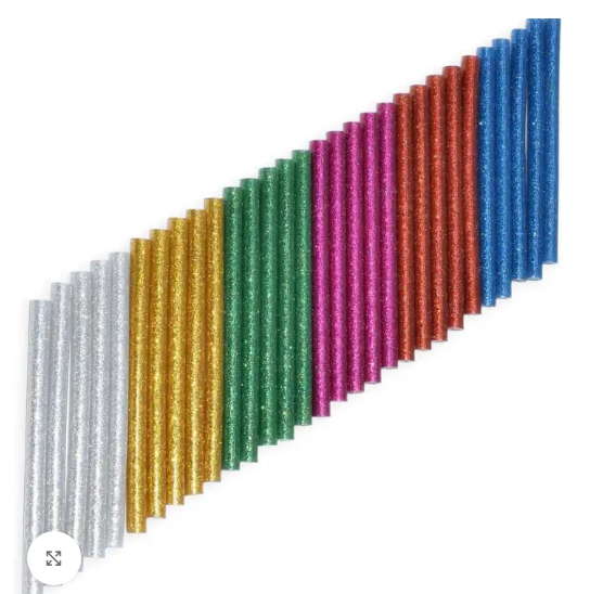 12pcs Glitter Glue Sticks Assorted Colors– 12pcs – 11mm