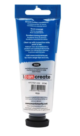 Oil Paint Premium 75ml Tube – Titanium White