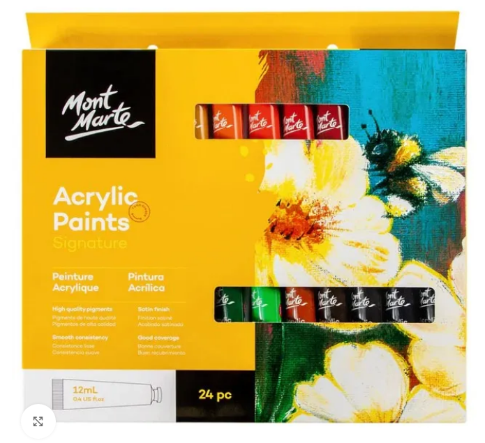 Acrylic Paints Set Signature 24pc x 12ml