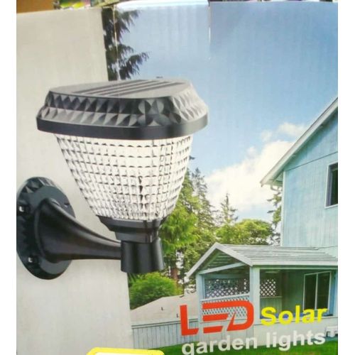 Solar LED Outdoor Wall Light for Home Garden Decoration – Multicolor Solar Lamp with Automatic Charging for Balcony, Fence, Pathway, Patio & Exterior Lighting