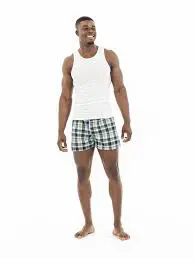 Men’s 6-Pack Cotton Vest & Boxer Shorts Set – Breathable, Comfortable & Stylish Innerwear Combo for Everyday Wear, Includes 3 Cotton Vests & 3 Cotton Boxer Shorts