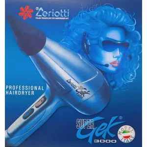 Ceriotti Super GEK 3000 Professional Blow Dry Hair Dryer – Powerful, Lightweight & Stylish for Salon-Quality Hair Styling at Home