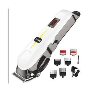 Geemy Professional Hair Clipper & Shaving Machine Kinyozi Combo – Includes 4-Way Power Extension & FREE Cordless Shaving Machine for Barbers