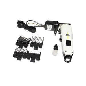 Geemy Smart Rechargeable Cordless Shaving Machine with Battery Indicator + FREE 3-in-1 Nose Trimmer & Smoother + 4-Way Power Extension Cable – Ultimate Grooming Combo