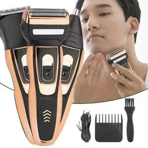 Geemy 3-in-1 Rechargeable Hair Shaving Machine – Versatile Grooming with Precision Trimmer, Shaver & Smoother for Men