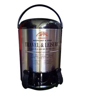 9.5L Milk & Tea Dispenser Travel Urn – Large Capacity Hot & Cold Flask for Leisure & Outdoor Use