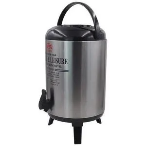 9.5L Milk & Tea Dispenser Travel Urn – Large Capacity Hot & Cold Flask for Leisure & Outdoor Use