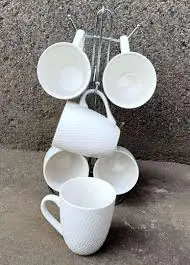 6 PCS Ceramic Mug Set – Stylish, Durable Mugs for Tea & Coffee | Elegant Daily Essentials for Home, Office & Gifting in Kenya