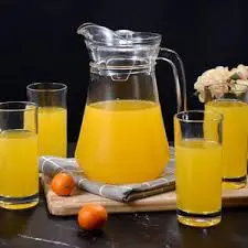 6 Pcs Crystal Clear Long Glasses with Elegant Jug – Stylish, Durable & Heat-Resistant Drinkware for Water, Juice & Cocktails | Perfect for Home & Office Use