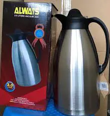 3 Litre Unbreakable Stainless Steel Thermo Flask – Leak-Proof, Vacuum Insulated Double Wall Jug with Handle for Hot & Cold Drinks | Perfect for Home, Office & Travel Use in Kenya