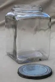 5pcs 250ml Square Mason Glass Jars with Airtight Lids – Stylish Vintage Storage for Spices, Snacks, Smoothies & More | Durable, Elegant, Kitchen-Ready Containers