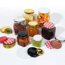 5pcs 250ml Square Mason Glass Jars with Airtight Lids – Stylish Vintage Storage for Spices, Snacks, Smoothies & More | Durable, Elegant, Kitchen-Ready Containers