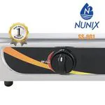 Nunix SS-001 Double Burner Stainless Steel Gas Stove – Sleek, Energy-Saving Cooker with Auto Ignition, Durable Design & Fast Flame for Modern Kenyan Homes