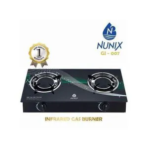 Double Burner Glass Tabletop Gas Cooker – Sleek Design, Efficient Cooking Performance & Reliable Safety Features for Modern Kenyan Kitchens