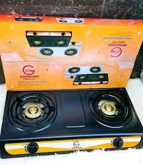 Eurochef Double Burner Gas Cooker – Efficient Dual Burner Stove with Sleek Design, Durable Build & Easy Cleaning for Home and Commercial Kitchens