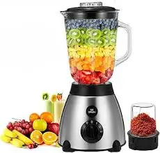 NUNIX AK-500 2-in-1 Glass Jug Blender with Grinder – Powerful Motor, Durable Glass Jar, and Multipurpose Function for Smoothies, Juices & Spices in Kenyan Kitchens